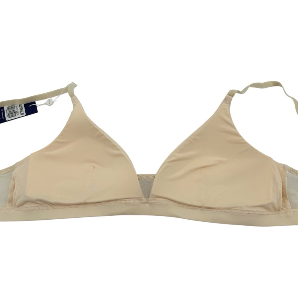 NWT PEPPER Limitless Wirefree Bra in White Smoke Size Large NEW - Picture 8 of 11